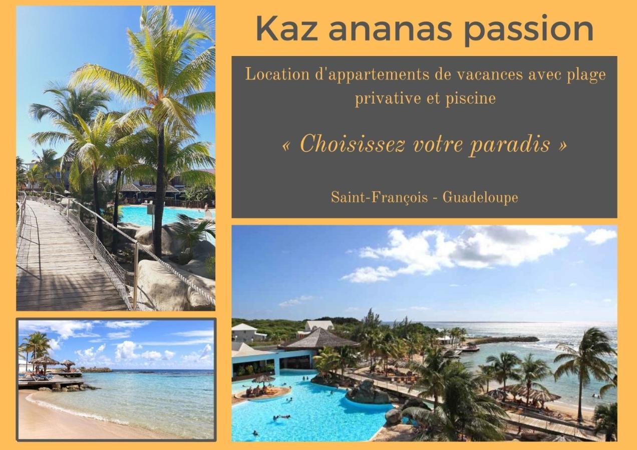 Studio Kaz Ananas Au Manganao Saint-Francois  Eksteriør bilde